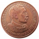 Prussia German S 3 Mark 1913 Proof Wilhelm II Bronze Coin