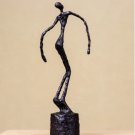Giacometti's Iconic Homme Qui Chavire (The Capsizing Man) Bronze Sculpture
