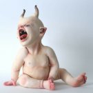 Handmade Halloween Horror Demon ghost baby doll