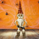 Halloween Scary Skeleton Gnome Garden Statue Yard Art