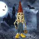 Halloween Scary Skeleton Gnome Garden Statue Yard Art