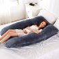 Big Soft Pregnancy Pillow Gravida U Type J Nursing Lumbar Pillow