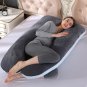 Big Soft Pregnancy Pillow Gravida U Type J Nursing Lumbar Pillow