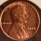 1943-P Copper Error Lincoln Wheat Cent restrike!