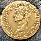 Emperor Claudius I (41-54) Ancient Denarius Roman Coin restrike