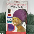 22183 Donna Cotton Spandex Braid Tube Premium Collection Purple