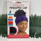 82115 Donna Spandex Pineapple Cap Premium Collection Black