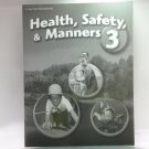 ABeka Book Health Safety Manners Grade 3 Homeschool Quiz Test Worksheet Key