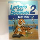 ABeka Book Reading Program Homeschool Letters & Sounds Test Key 2 Teacher 3rd e