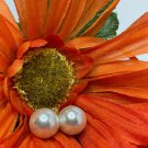 Medium Faux Pearl Studs Earrings Jewelry Pierced