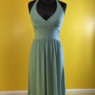 The Limited XS Rayon Sea Green Halter Dress