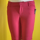 New Old Navy Bermuda Shorts Pink 6 Regular 95% Cotton 5% Spandex
