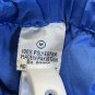 New EJC Intimates M Polyester Blue Short Sleeve Button Down Satin Sleepwear PJ Set