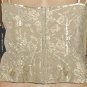 New CARMEN MARC VALVO CORSET CAMISOLE TOP Size 10 GOLD LACE Evening