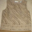 NEW Ladies VALERIE STEVENS ANIMAL PRINT TOP Blouse SMALL