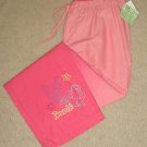 Ladies DISNEY PAJAMA BOTTOMS Bambi Lounge Pants M EDIUM Peach