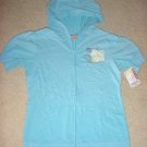 New MOSSIMO Girls HOODIE JACKET Short Sleeve Top XL 14/16 BLUE New MOSSIMO Girls HOODIE JACKET Short Sleeve Top XL 14/16 BLUE