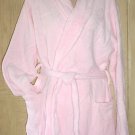 NEW Ladies PLUSH SPA BATH ROBE One Size Fits All PINK with Pockets