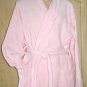 NEW Ladies PLUSH SPA BATH ROBE One Size Fits All PINK with Pockets