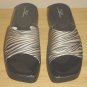 NEW Liz Claiborne PLATFORM SANDALS Ladies Slides SIZE 11 ZEBRA PRINT Shoes