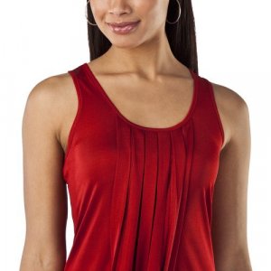 JEAN PAUL GAULTIER DRESS Grecian Drape MEDIUM Lipstick Red