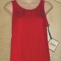 JEAN PAUL GAULTIER DRESS Grecian Drape MEDIUM Lipstick Red