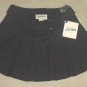 New JEAN PAUL GAULTIER BELTED SKIRT Pinstripe Mini SIZE 5 BLACK