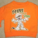 NEW Infant HALLOWEEN SWEATSHIRT "Scare You Later" Top 24 Months ORANGE