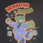 NEW Toddler HALLOWEEN T-SHIRT "Monster In Training" Layered Top SIZE 3T BLACK