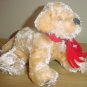 NWT PLUSH PUPPY Holiday Stuffed Animal with MUFFLER Toy Gift
