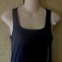 NWT Misses OLD NAVY PERFECT TANK TOP Ribbed Tee XXL (20) BLACK