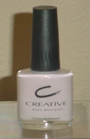 CREATIVE NAIL DESIGN POLISH Blueberries & Creme Color # 282 1/2 oz CREME NAIL LACQUER