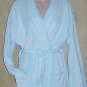 NEW Ladies PLUSH SPA BATH ROBE with POCKETS One Size Fits All SOFT BLUE