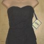 JEAN PAUL GAULTIER STRAPLESS DRESS Size 13 BLACK Cocktail Prom