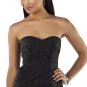 JEAN PAUL GAULTIER DRESS Size 5 BLACK Strapless Cocktail Mini