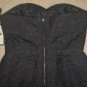 JEAN PAUL GAULTIER DRESS Size 5 BLACK Strapless Cocktail Mini