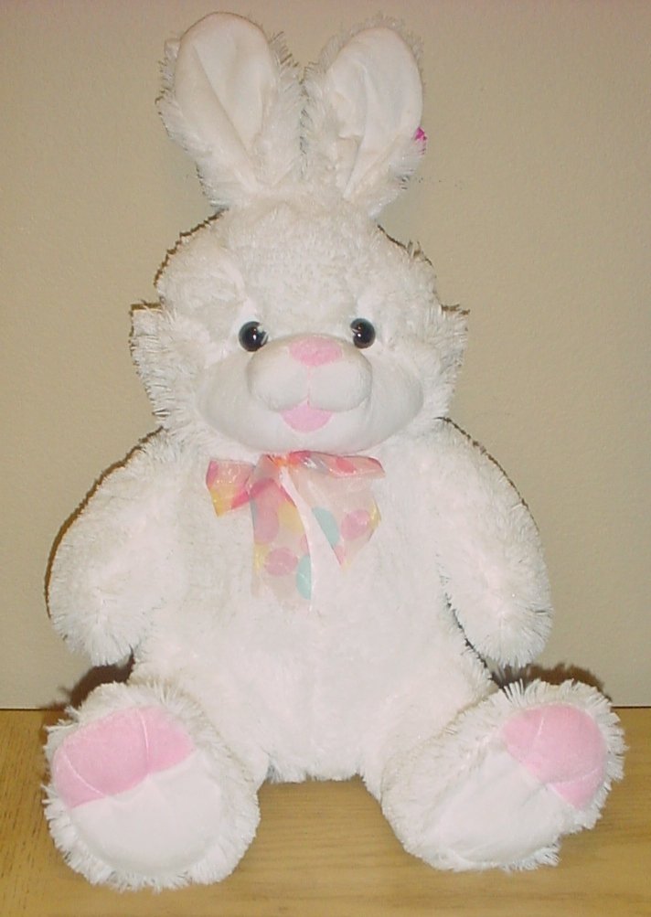 large stuffed bunny