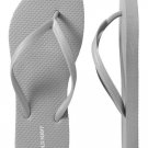 NEW Ladies METALLIC FLIP FLOPS Old Navy Thong Sandals SIZE 11 SILVER Shoes