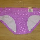 NEW So Intimates HIPSTER PANTIES Juniors Print MEDIUM Purple Hearts