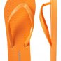 LADIES Old Navy FLIP FLOPS Thong Sandals SIZE 8 ORANGE Shoes