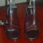 NEW Ladies SANDALS Montego Bay Leather Heels Slides 11M BROWN