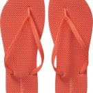 New LADIES Old Navy FLIP FLOPS Thong Sandals SIZE 7 ORANGE Shoes