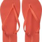 New LADIES Old Navy FLIP FLOPS Thong Sandals SIZE 7 ORANGE Shoes