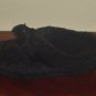 NIB Womes SLIPPERS Dearfoams Plush Lined XL 11-12M BLACK Indoor/Outdoor Shoes