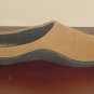 New MENS SLIPPERS Gold Toe Memory Foam Scuffs SIZE 10M CAMEL Indoor/Outdoor Sole Shoes
