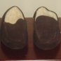 NIB Kirkland MENS SLIPPERS Shearling Lined Shoes SIZE 10M BROWN Suede Indoor/Outdoor