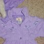 NEW Girls PUFFER COAT Toddler Outbrook Kids Hooded Jacket SIZE 2T Lavendar
