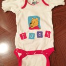 NEW Baby WINNIE the POOH One Piece Infant Bodysuit NEWBORN 100% Cotton