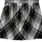 New MISSES Old Navy TARTAN SKIRT Mini SIZE 4 GRAY/BLACK PLAID fully Lined