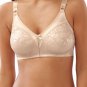 NWT BALI BRA 3372 Double Support Wire Free Spa Closure SIZE 40B BEIGE